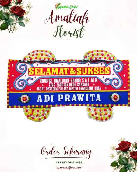 Papan Bunga Ucapan Selamat Peguyangan Kangin
