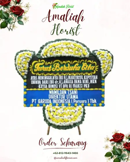 Papan Bunga Duka Peguyangan Kangin